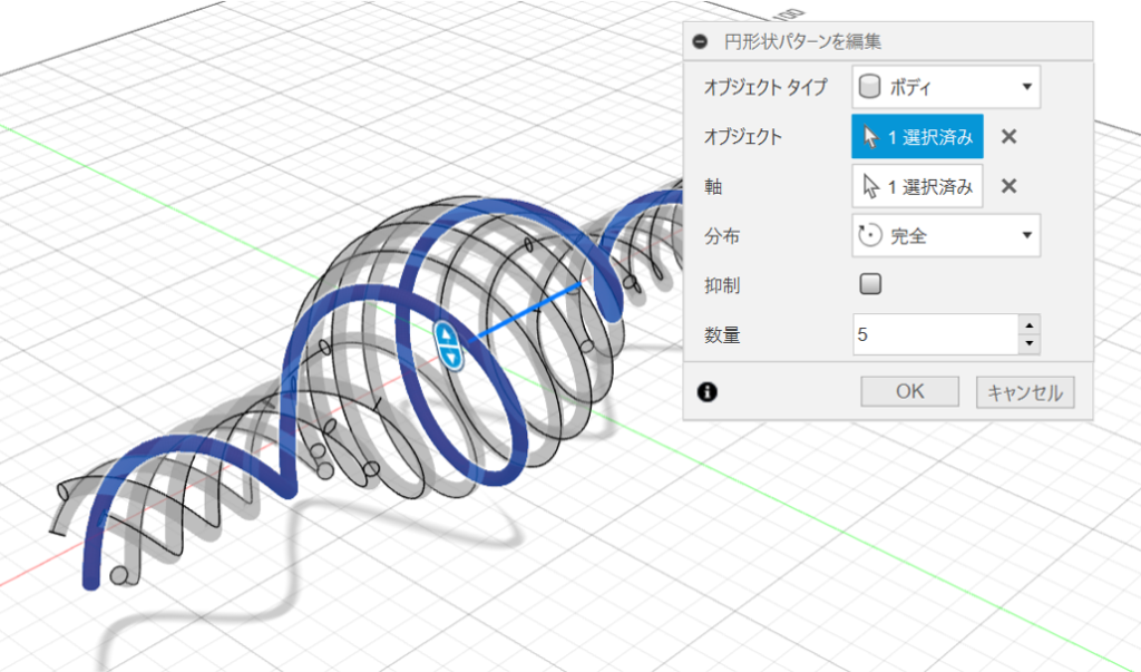 円形形状パターン